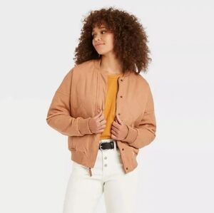 Universal Thread Quilted Utility Bomber Jacket- Size XL